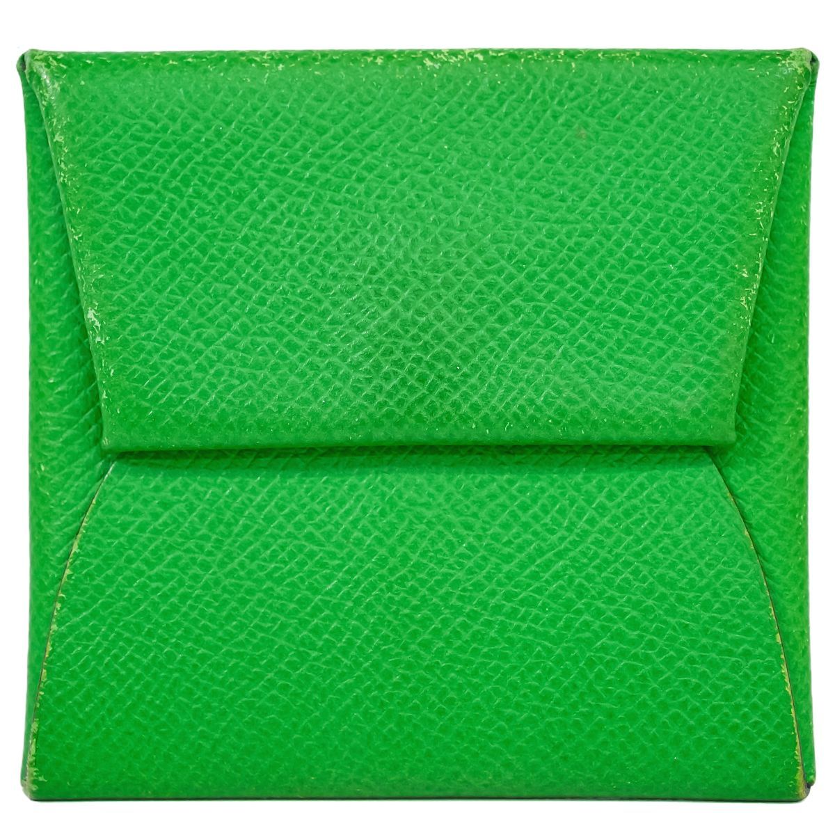 本物 エルメス HERMES バスティア エプソン レザー コインケース 小銭
