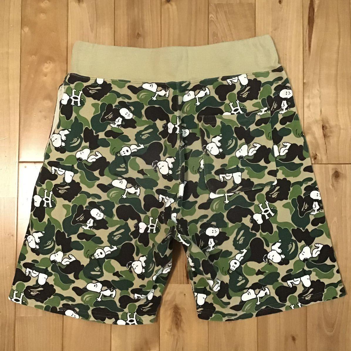 A BATHING APE スヌーピー ハーフパンツ Mサイズ | kensysgas.com