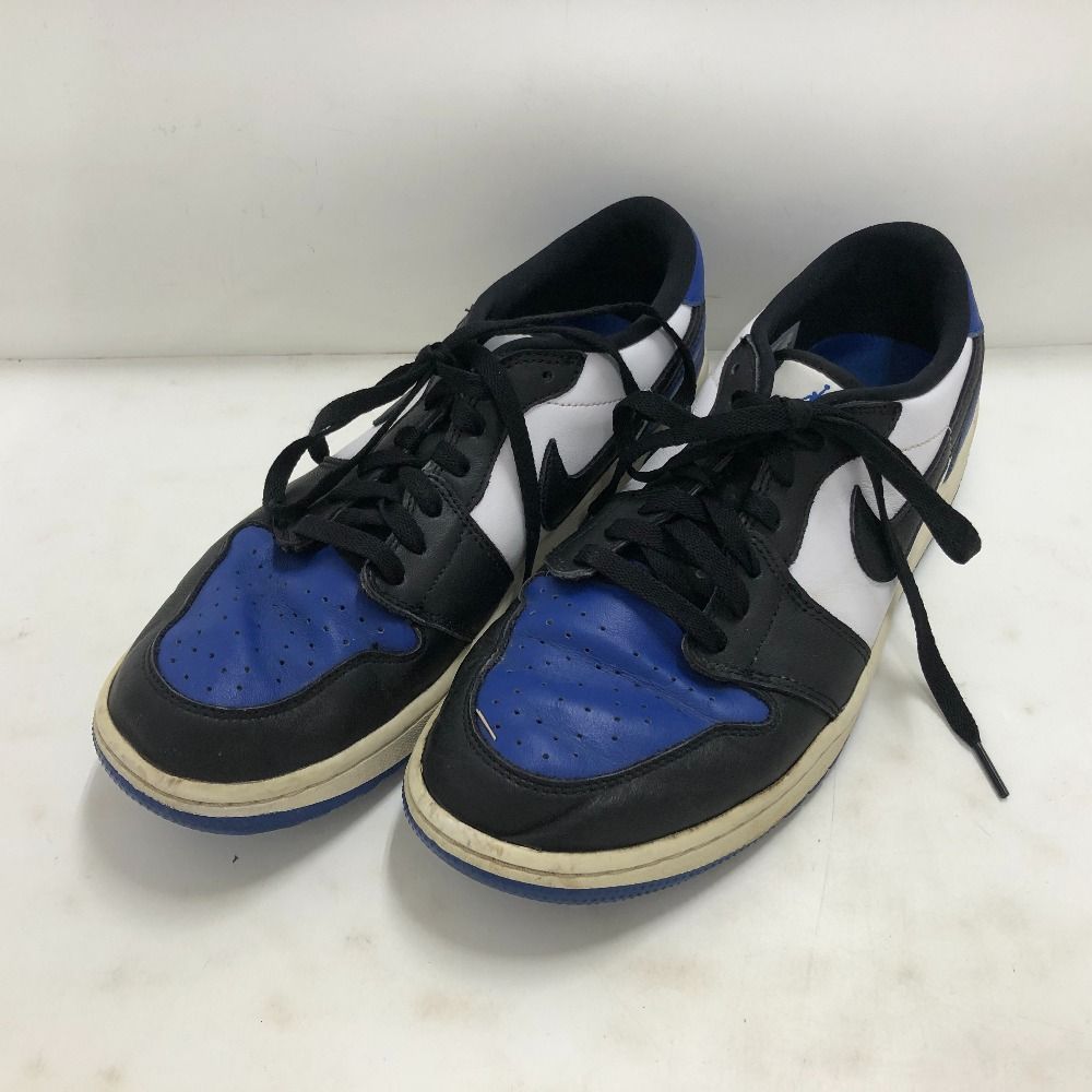 【新品レア箱有】NIKEナイキ JORDAN 1 LOW GOLF 28.5 02w17597 ナイキ NIKE Air Jordan 1 Low Golf Royal Toe ブルー
