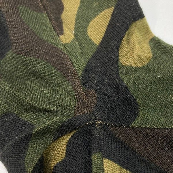 パーリーゲイツ ブラックニコちゃんフードニット PEARLY GATES 迷彩