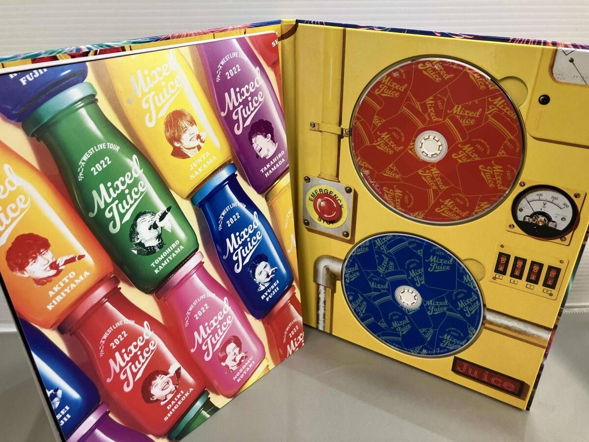 ジャニーズWESTLIVE DVDセット DVD ジャニーズWEST LIVE TOUR 2022 Mixed Juice(初回版) - メルカリ