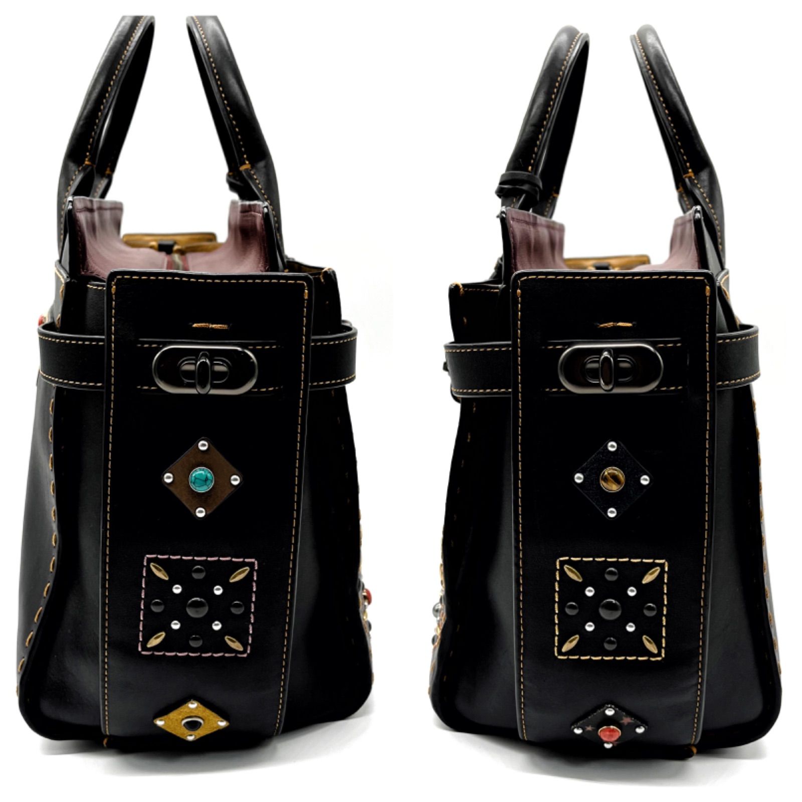 【希少】 COACH 2wayバッグ スワッガー ショルダーバッグ 　スタッズ 楽天市場】【バッグ】COACH コーチ スワッガー27 ハンドバッグ