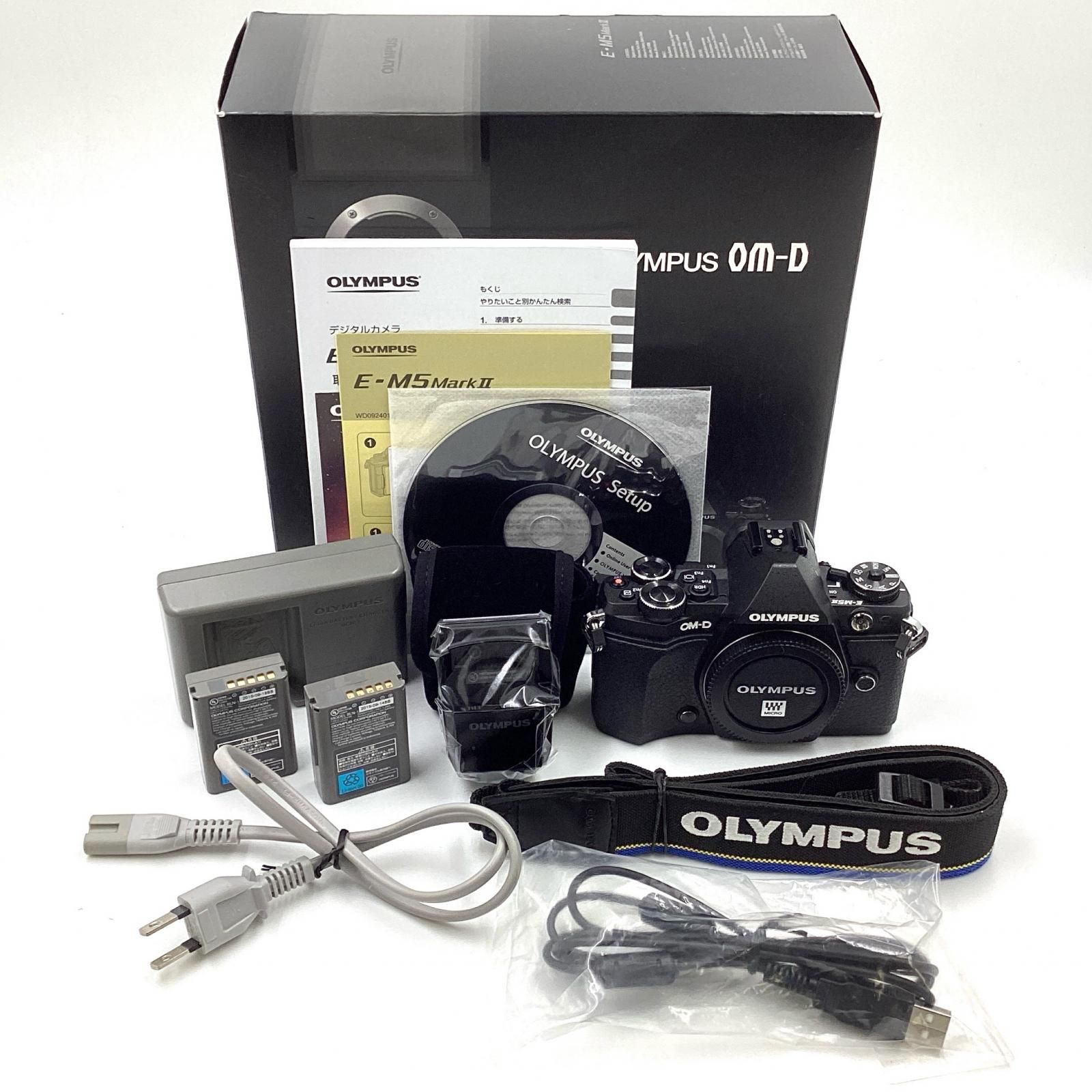全額返金保証】【最速発送】OLYMPUS デジタル一眼 OM-D E-M5 Mark II  