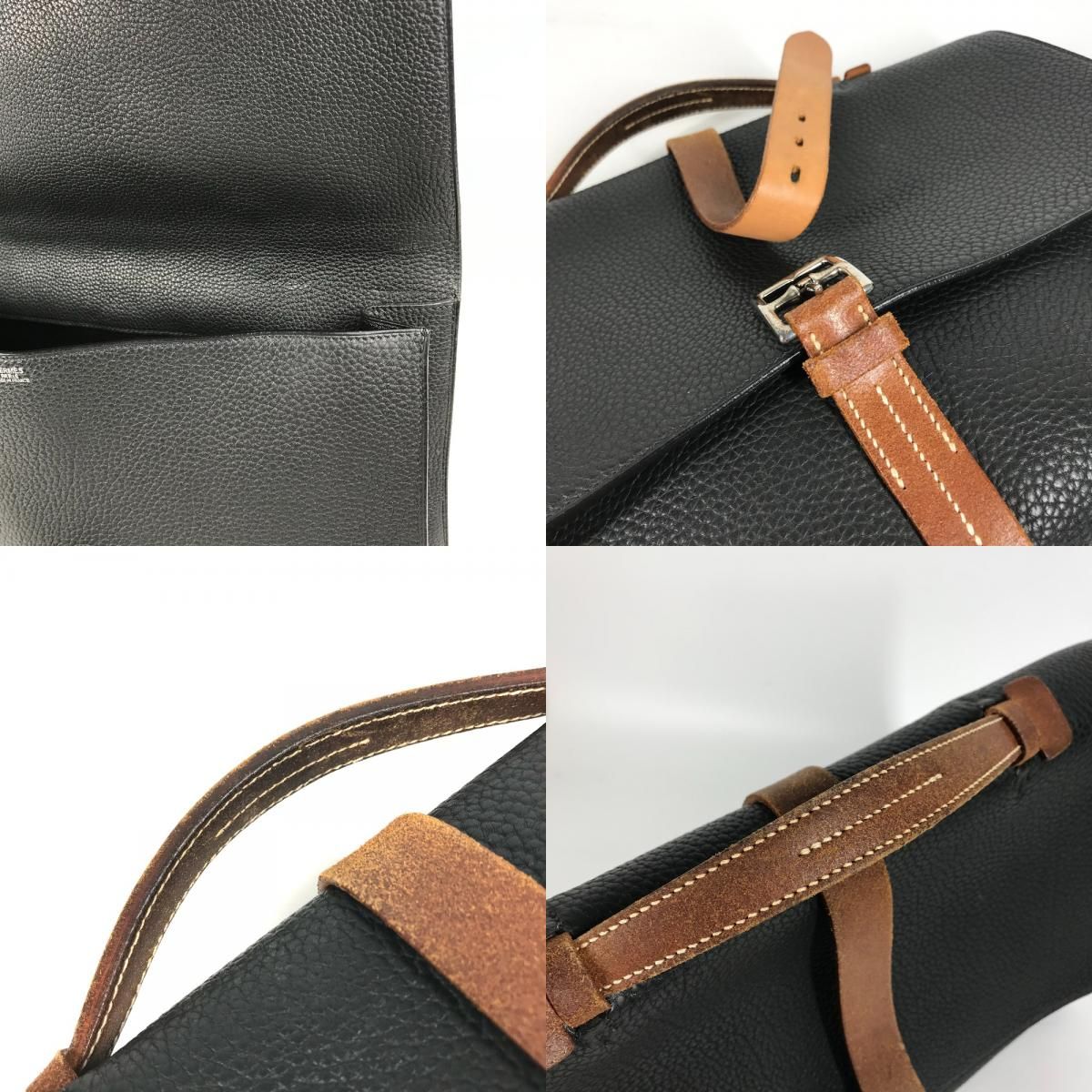『國男』HERMES エトリヴィエール ドキュメント ビジネスバッグ HERMES】エルメス『エトリヴィエール ドキュメント』□H刻印