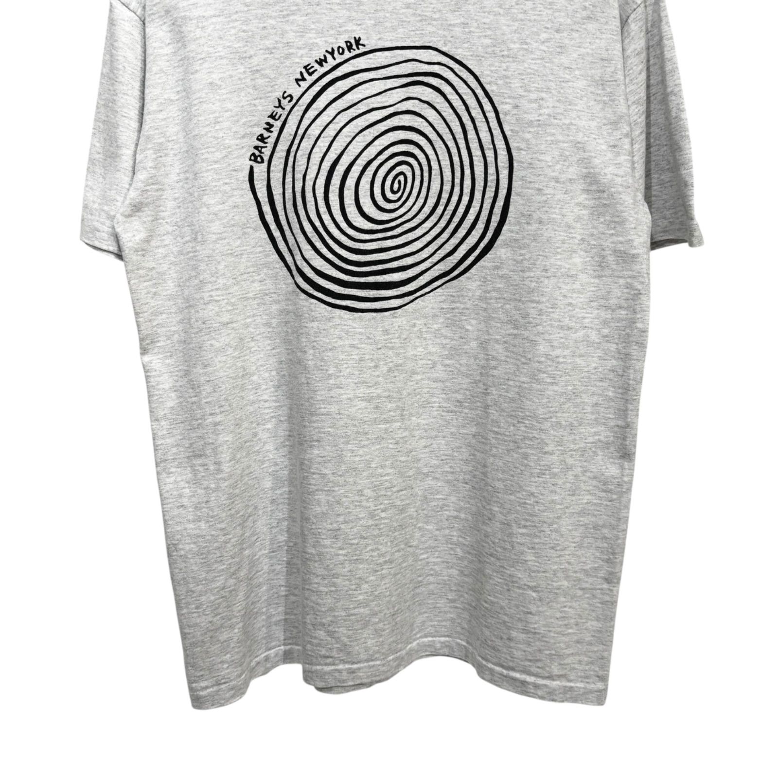 90s BARNEYS NEWYORK Print T-Shirt Made in USA 【M】 90年代