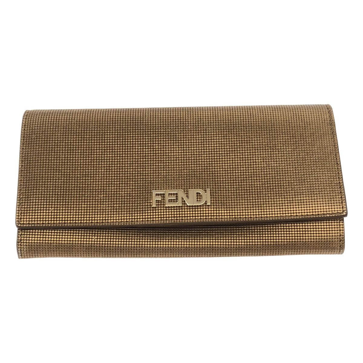 70【未使用級】FENDI ラウンドファスナー 長財布 フェンディ(FENDI 
