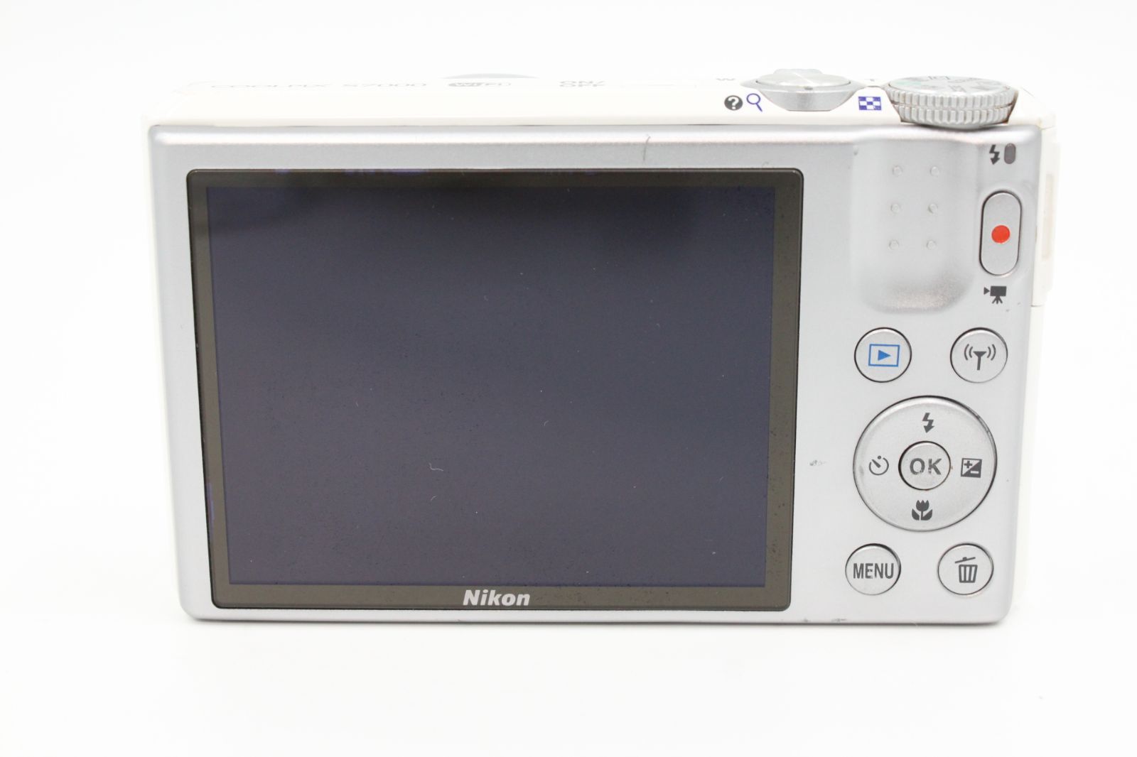 Nikon - ＜＜新品バッテリー（社外品）付き！！＞＞【訳アリ並品】NIKON ニコン COOLPIX S7000 20倍ズーム 1605万画素 ホワイト #LE2024740 新品バッテリー（社外品）付き！！＞＞【訳アリ並品】NIKON