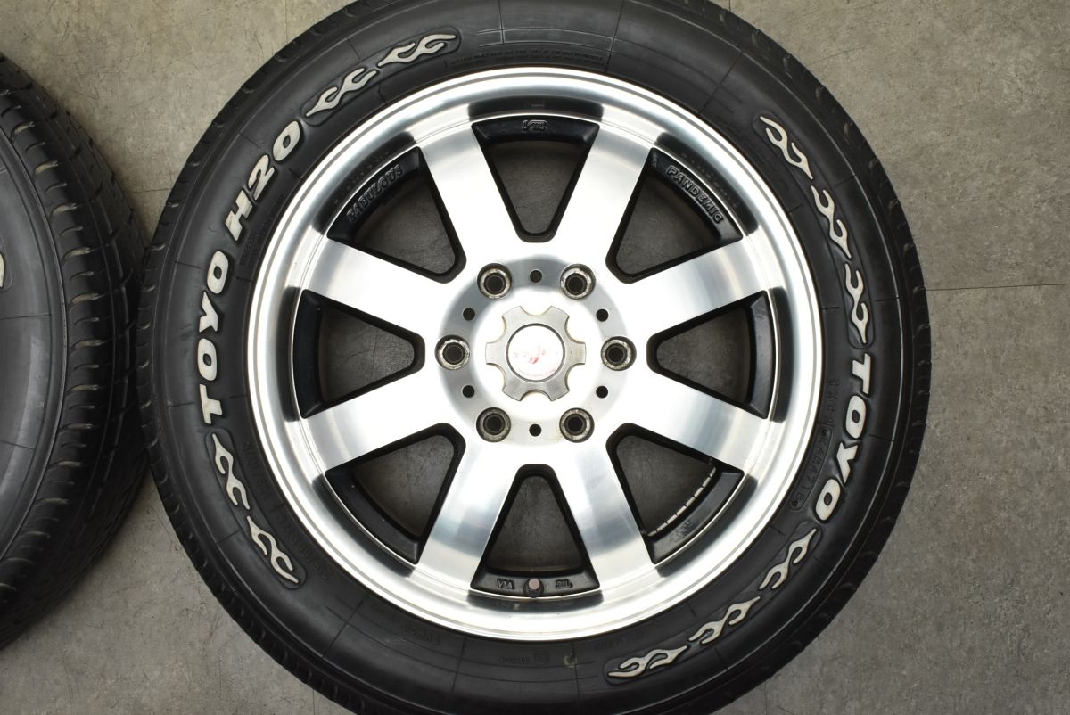 ハイエース　　ファブレス　パンデミックLW8 6.5J-17＋トーヨーH20  215/60r17c 人気ホイール】FABULOUS PANDEMIC LM-8 17in 6.5J +38 PCD139.7
