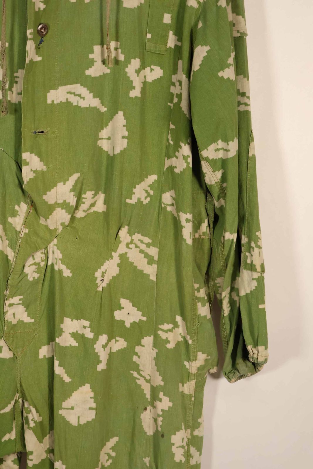 ソ連軍ロシア軍 実物 KLMK迷彩服 ベリョーズカ白樺迷彩 Lサイズ 上下