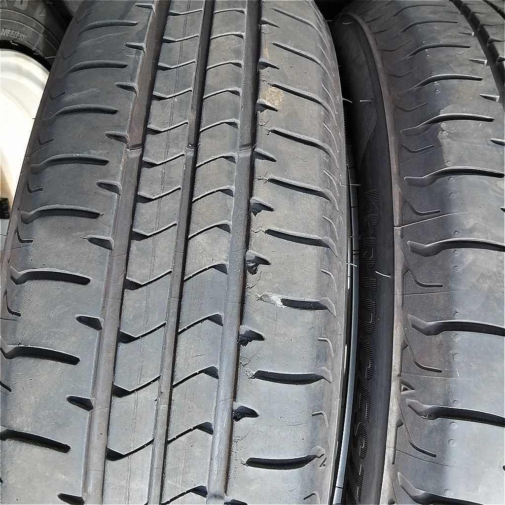 セール商品再値下げ中。 夏タイヤ BRIDGESTONE NEWNO 155 65R14 製 送料無料！