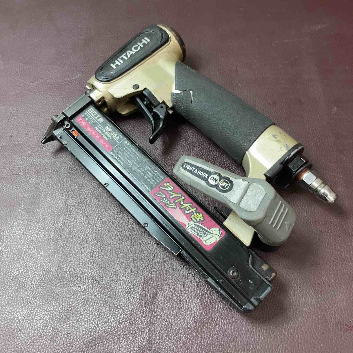 品 ハイコーキ HIKOKI 旧 日立工機 常圧ピンネイラ NP35A 釘打ち機 エア工具 東大和店