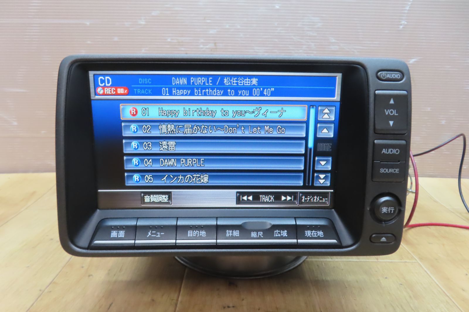 ナビ品 動作保証付☆A1166/ホンダ純正 39540-SNB-J03/NH608L シビック