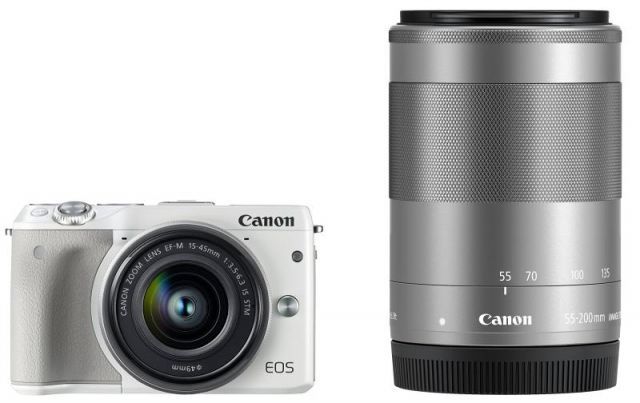 Canon EOS M3 ホワイト ミラーレスカメラ (ジャンク品) Canon EOS M3