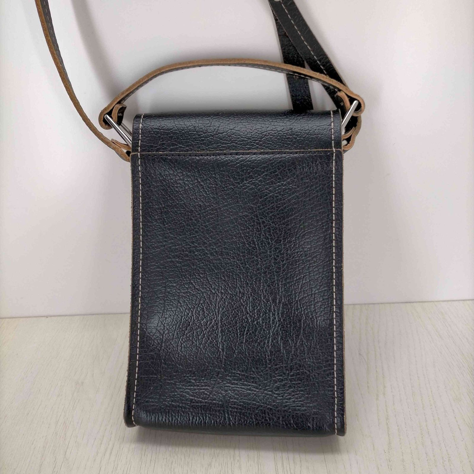 ディーゼル DIESEL Crust-Crossbody レザーショルダーバッグ メンズ