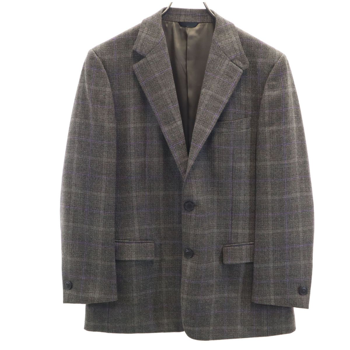 Pierre Cardin ピエールカルダン 日本製 チェック柄 ソフトツイード