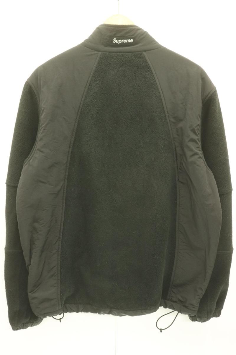 Supreme メンズフリースジャケット M 18AW Polartec Zip Up Jacket Supreme M 黒 ブラック 無地