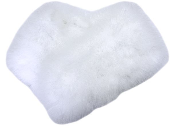 着物美人 送料込み ショール 振袖ショール 振袖ファー 成人式ショール 成人式ファー ファー フェザー 羽毛 成人式 女性 振袖用 ショール白 ファー白 白 両面 マラボー ストール m367052