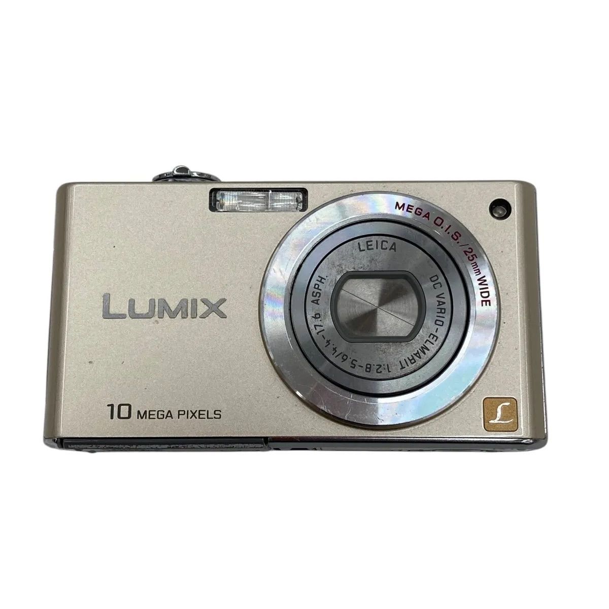 186000 現状品 動作品 Panasonic LUMIX ルミックス DMC-FX35 ゴールド 