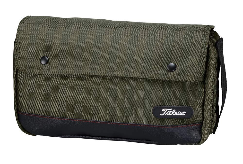 カーキ TITLEIST(タイトリスト) メンズ シティアクティブ ラージマルチポーチ AJLPCH02-KH カーキ