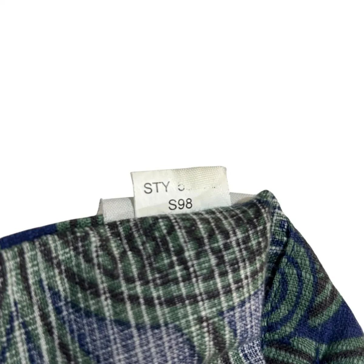 98年 PATAGONIA A/C SHIRT PIN WHEEL S パタゴニア ACシャツ 紺