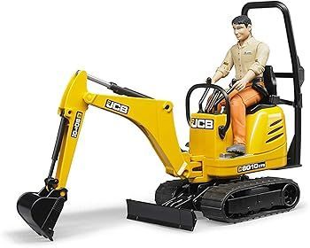 ブルーダー JCBマイクロショベル フィギュア BR62002