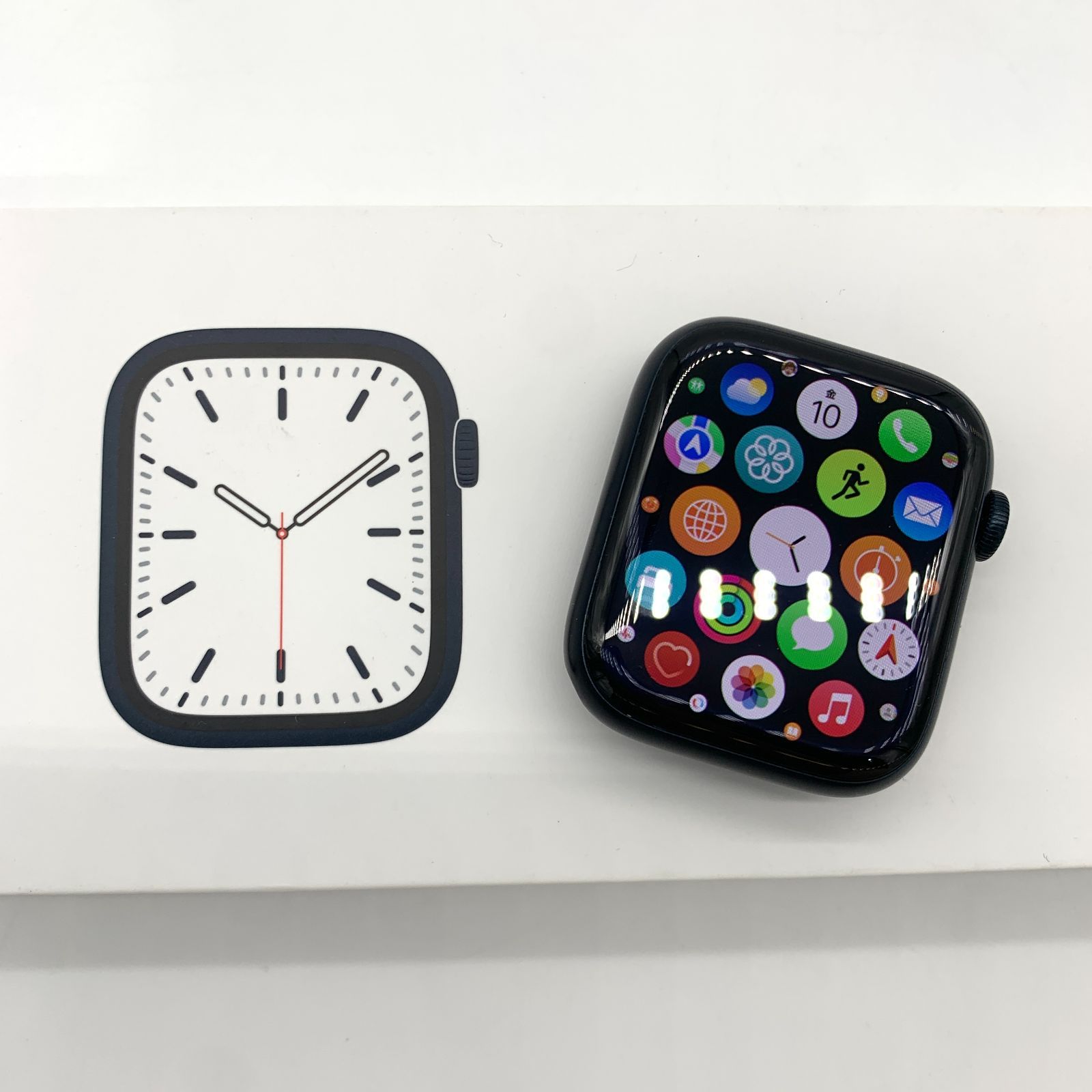 Apple Watch Series7 45ミリ アルミニウム ミッドナイト オンライン