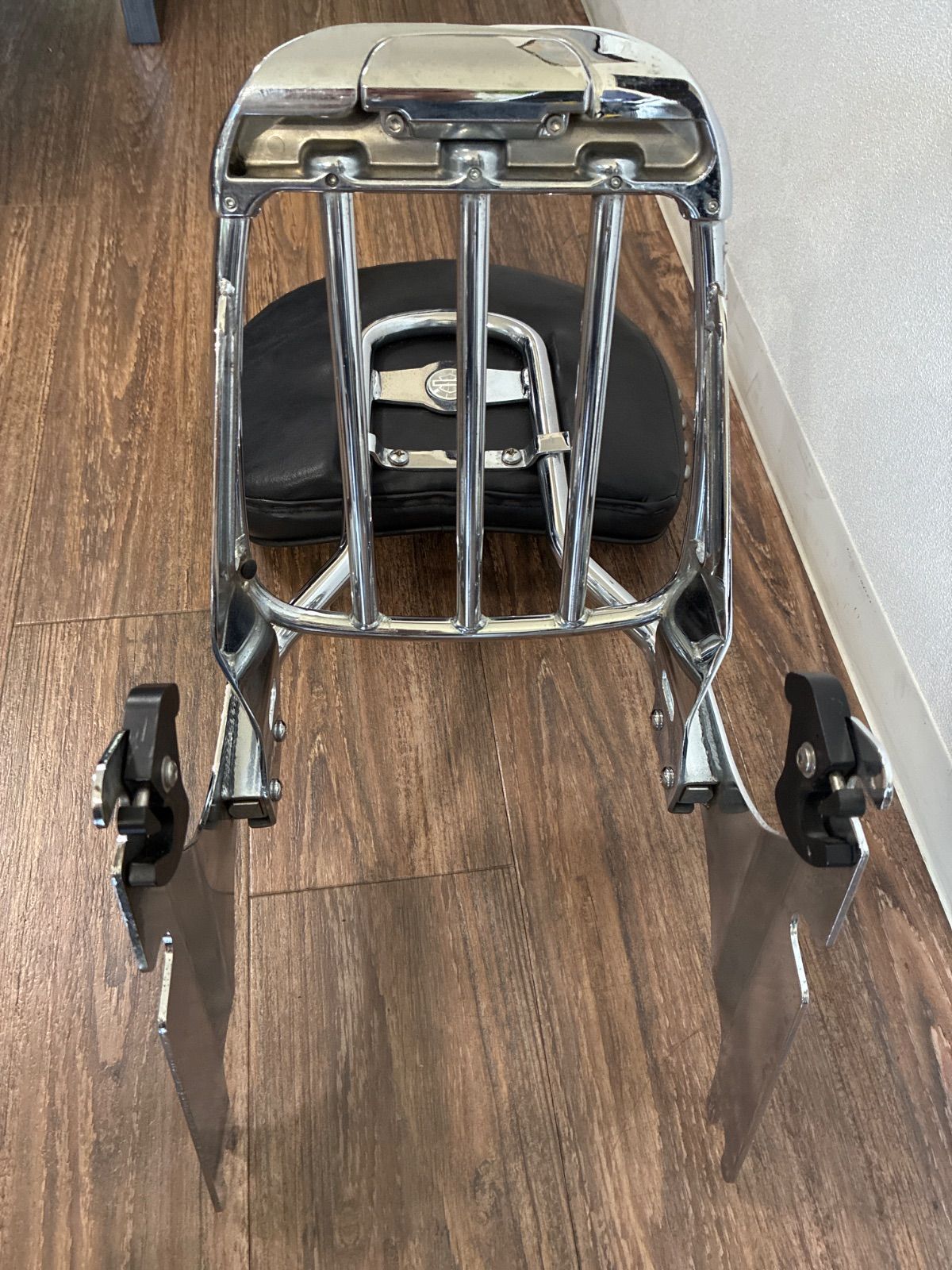 NO.134 ハーレー シーシーバー＆ラック BRIGHTFACE_UK