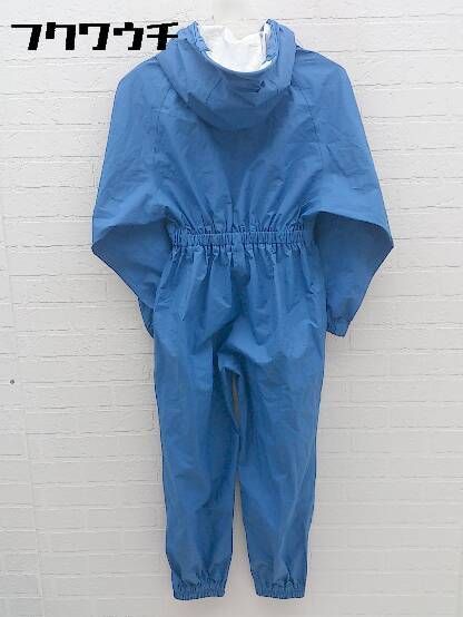 mont-bell モンベル キッズ 子供服 ロゴ 刺繍 長袖 オールインワン サイズ120 ブルー メンズ