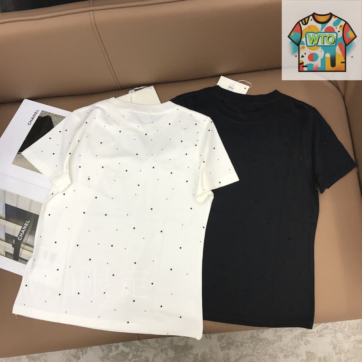 CHANELの春夏新作 丸首プリントTシャツ L yukishop【激安コピー通販】 / シャネル CHANEL 大人 半袖T