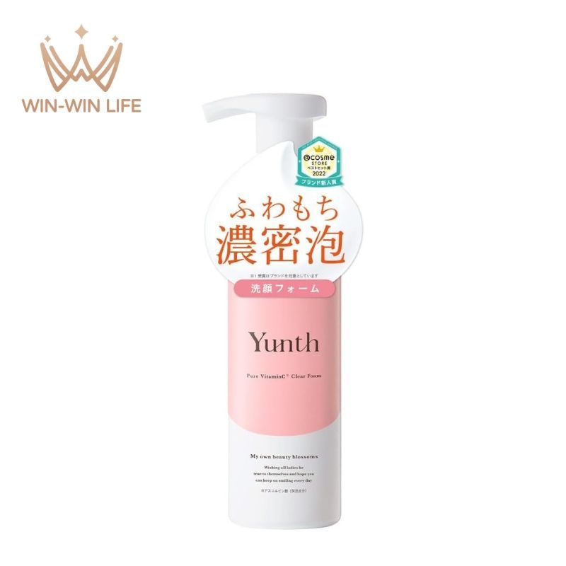 Yunth ユンス 生ビタミンCクリアフォーム 柑橘系の香り 洗顔料 洗顔 