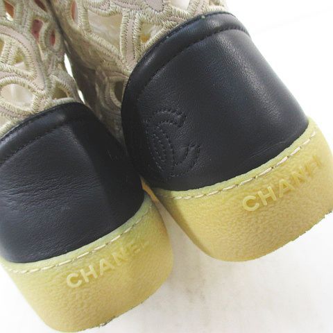 CHANEL ハイカットスニーカー