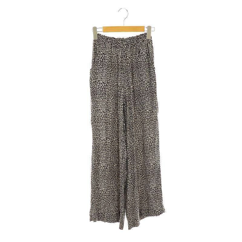 LUSANA Tiedye PANTS〈ルサナ/タイダイパンツ〉 ルサナ LUSANA CICI PANTS NO TRIM SLATE パンツ ワイド
