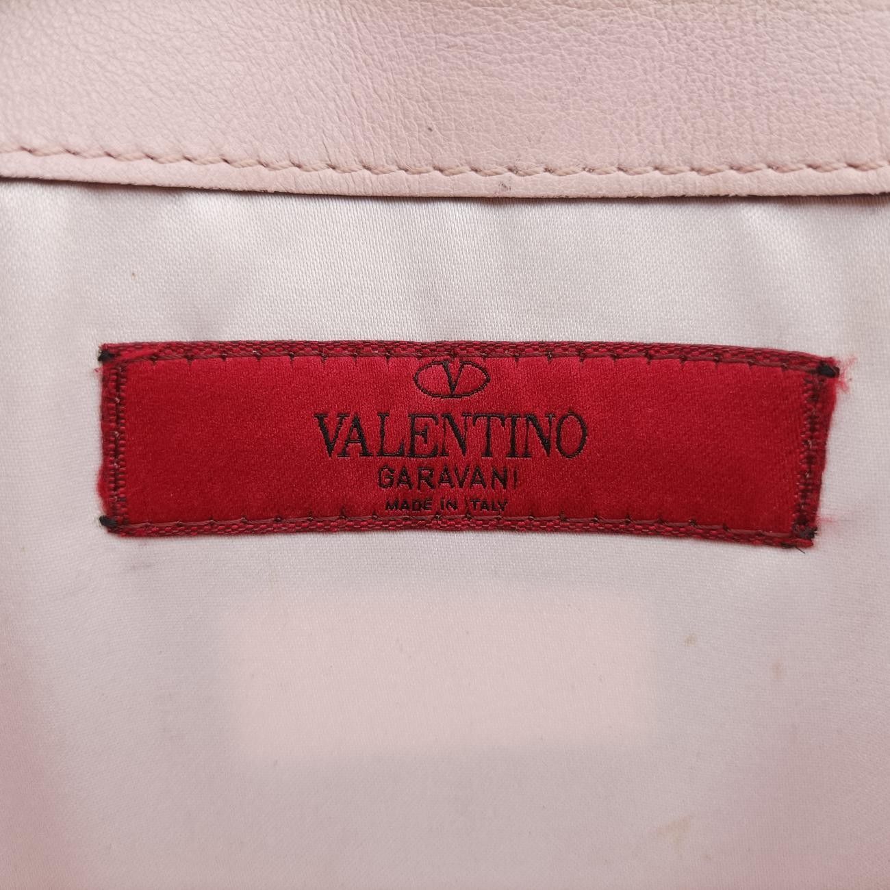 ヴァレンティノValentinoロックスタッズピンクレザーTV-N249BOL1