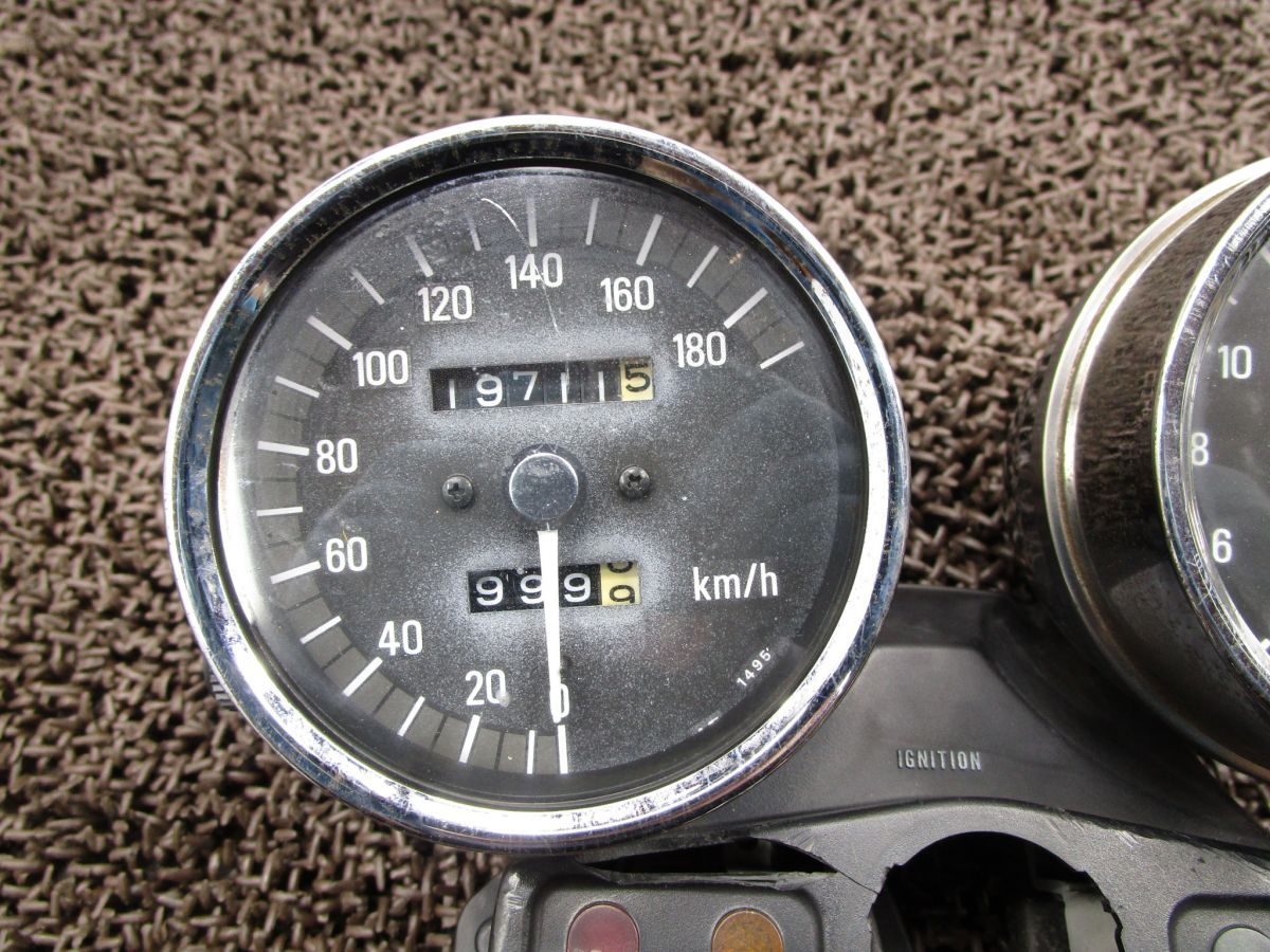 バリオス　スピードメーター スピードメーターユニット メッキリング カワサキ KAWASAKI