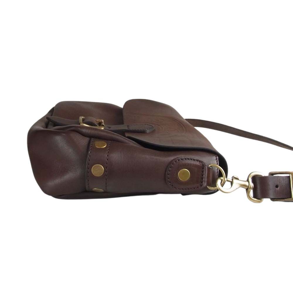 ヴァスコ vasco LEATHER POSTMAN SHOULDER BAG SMALL U.S.MAIL. 刻印