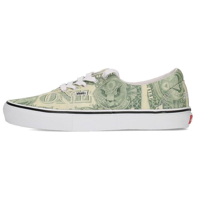 シュプリーム ×バンズ VANS 23SS Dollar Era ローカットスニーカー