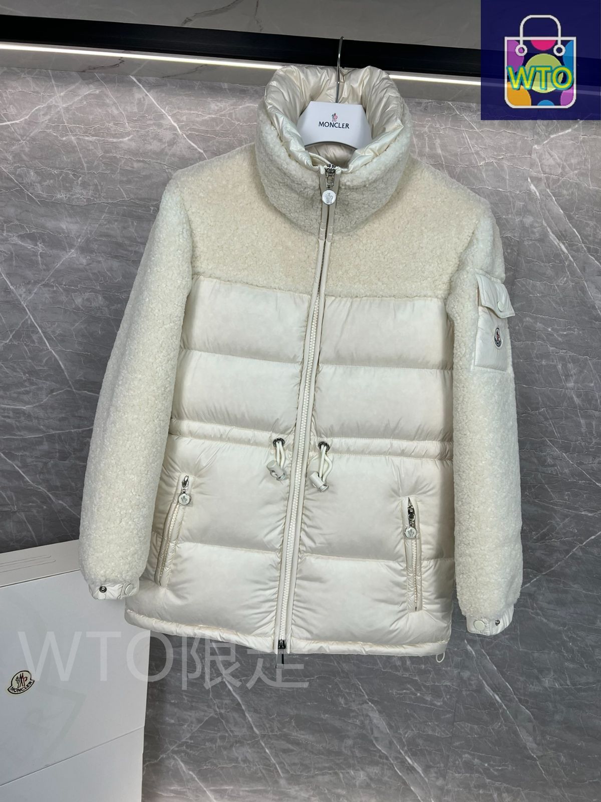 新品未使用タグ付き☆モンクレール☆WETE☆ベージュ☆サイズ00 m38961293315_1.jpg?1732357792