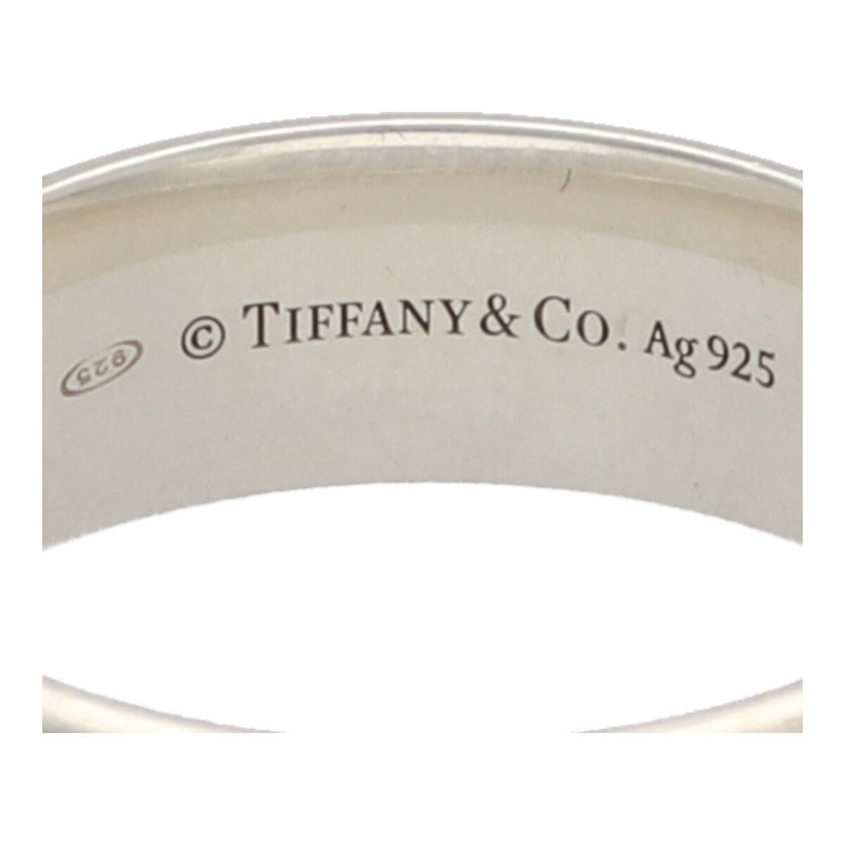 中古】 Tiffany ＆ Co. ティファニー ダイヤモンドポイントリング 19号