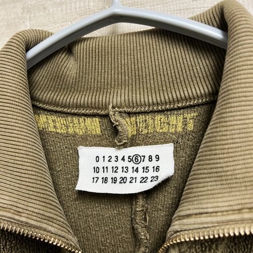 MM6 MARTIN MARGIELA マルタンマルジェラ ハイネックトラックジャケット MEDIUM WEIGHT ここのえ 本人期 932XK0893344【中目黒B05】