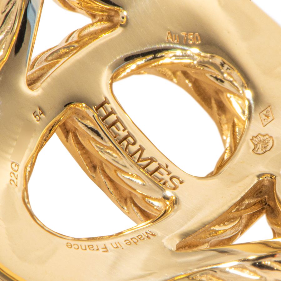 HERMES エルメス シェーヌダンクル ダナエ リング・指輪 14号