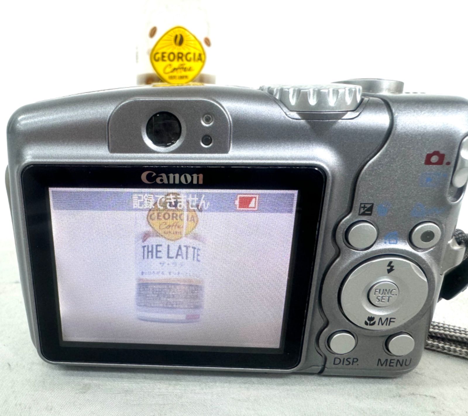 Canon キャノン デジカメ PowerShot A710 IS シルバー ZOOM6× MEGA7.1