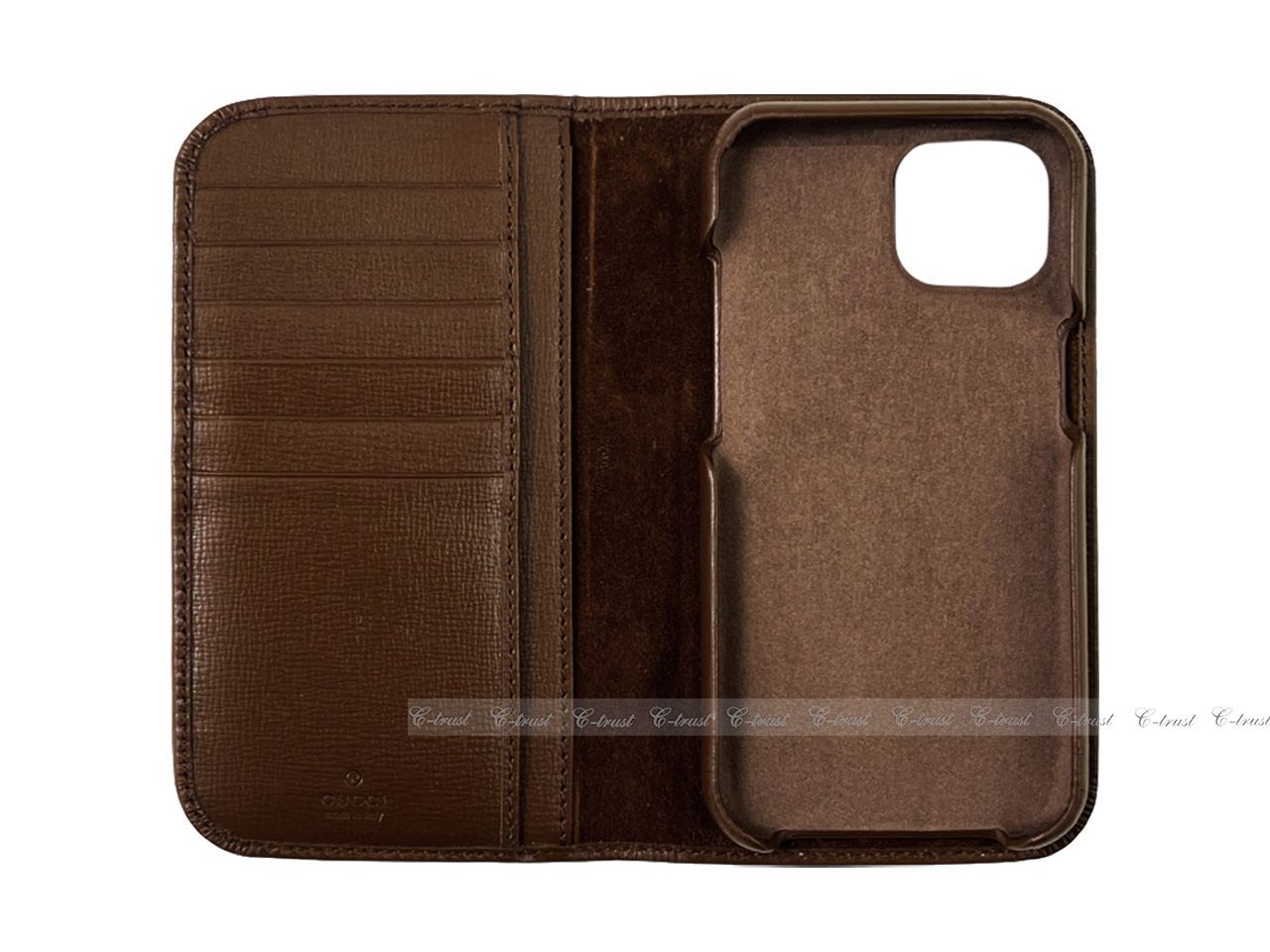 GUCCI グッチ iPhone 15 ケース スマホ 手帳 財布 カード GG