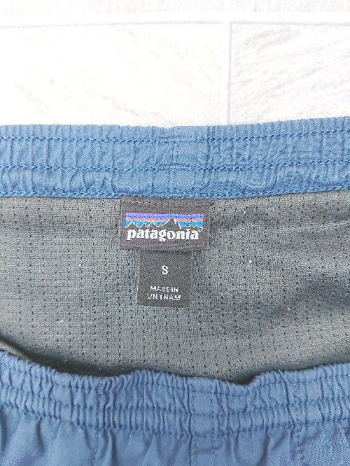 ◇ patagonia パタゴニア baggies shorts ハーフパンツ サイズS ブルー メンズ P  【1406240010905】