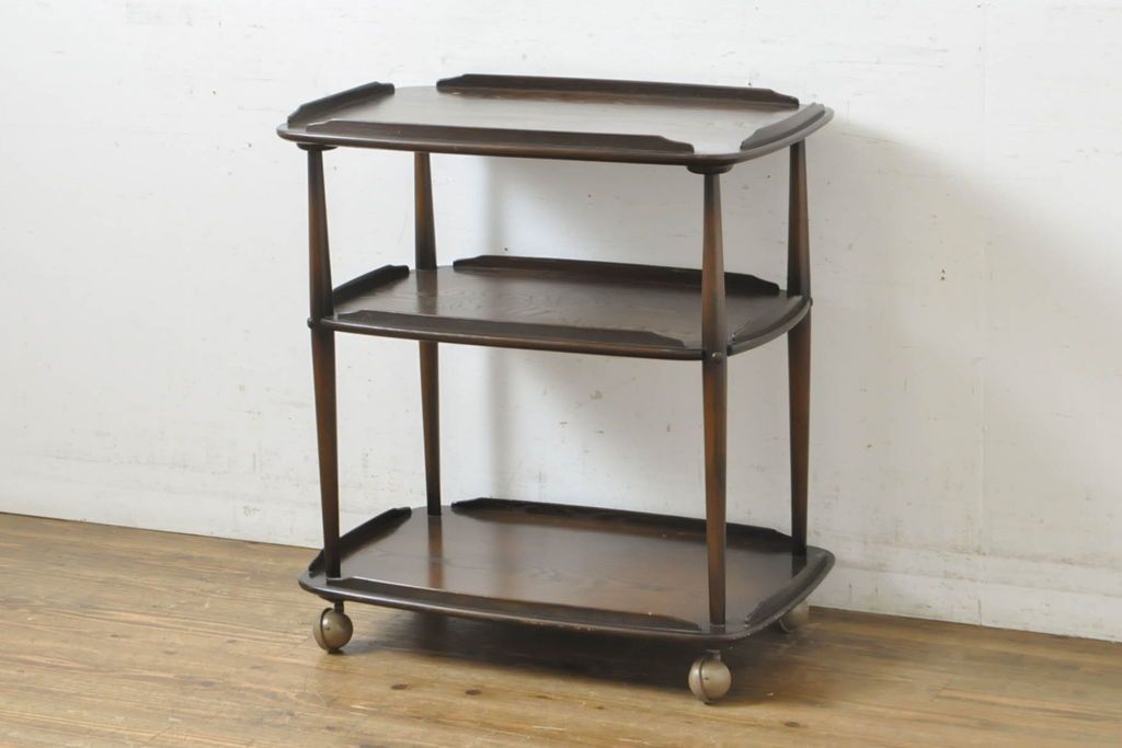 事前問合せ必須 ERCOL アーコール トロリー イギリスビンテージ