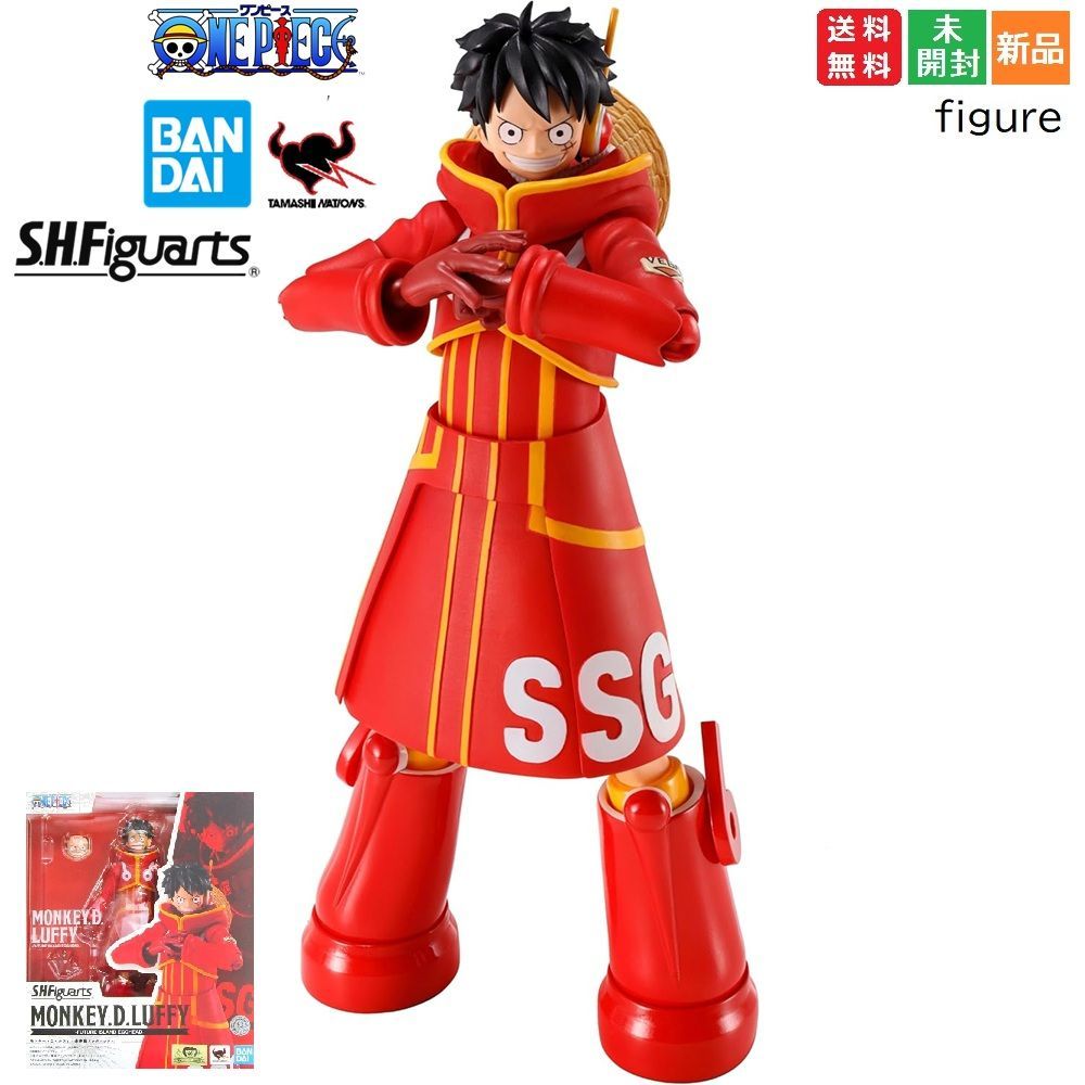 ワンピース フィギュア TAMASHII NATIONS S.H.Figuartsフィギュアーツ 新品未開封 S.H.Figuarts ワンピース ルフィ -ギア5-
