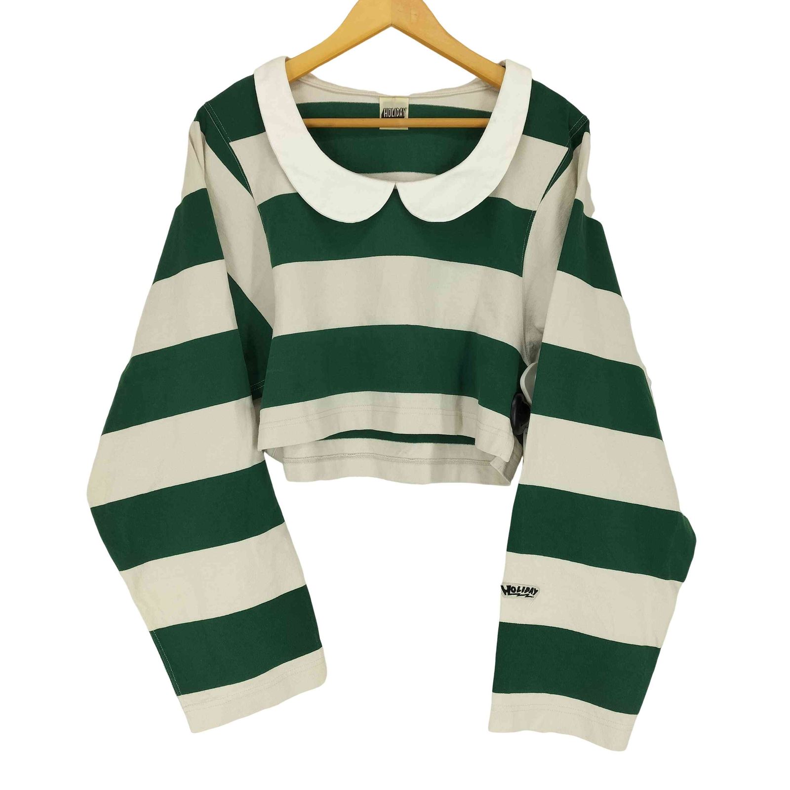 ホリデイ holiday CROPPED RUGBY SHIRT レディース ONE SIZE