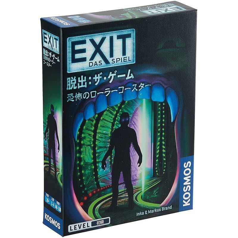 特価商品】グループSNE EXIT 脱出:ザ・ゲーム 恐怖のローラーコースター (1-4人用 60-120分 10才以上向け) ボードゲーム -  購入公式店