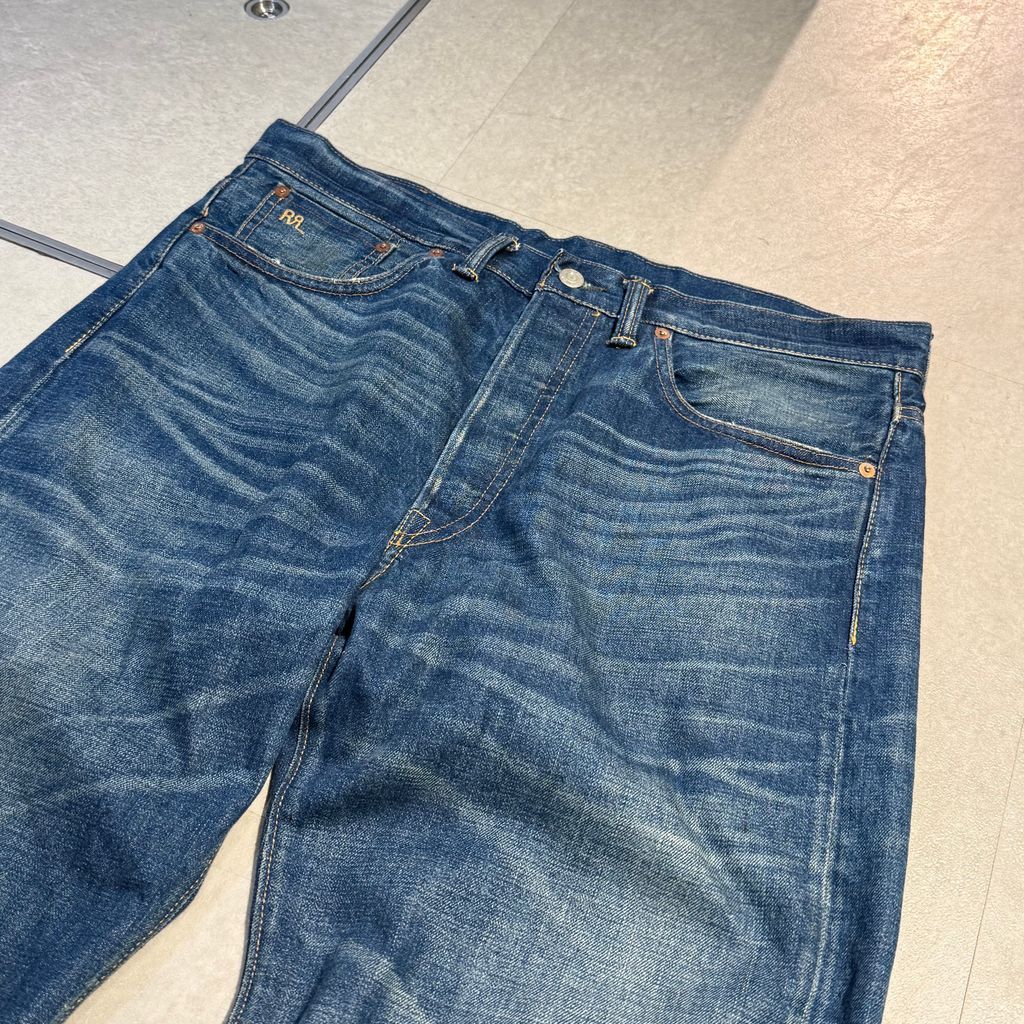 RRL ダブルアールエル VINTAGE 5 POCKET SELVEDGE JEANS