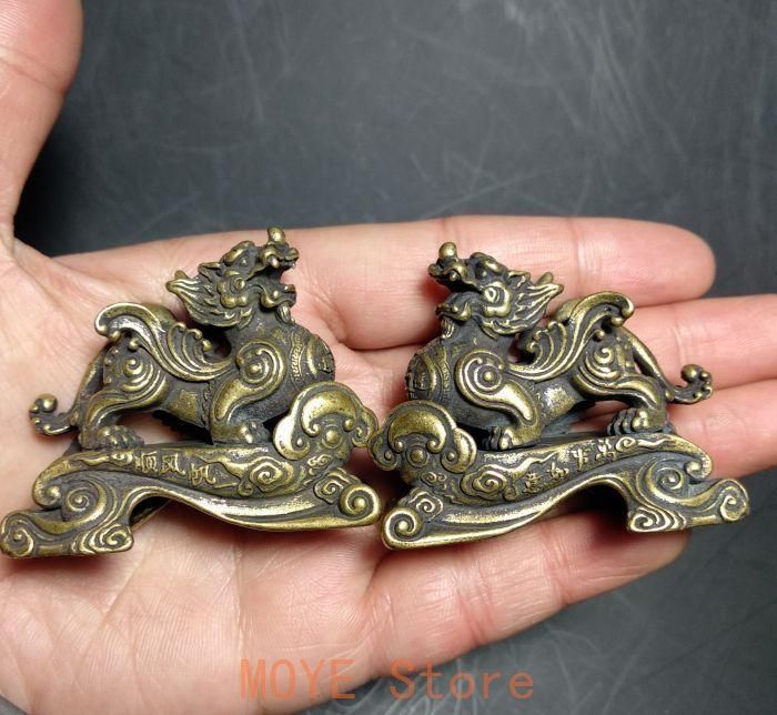 銅器 麒麟 茶寵 文房文鎮 玄関 鎮宅辟邪 開運風水 招財置物 装飾品工芸品 麒麟 銅器 文鎮 茶寵 鎮宅 辟邪 開運 風水 招財 置物 工芸品 装飾品