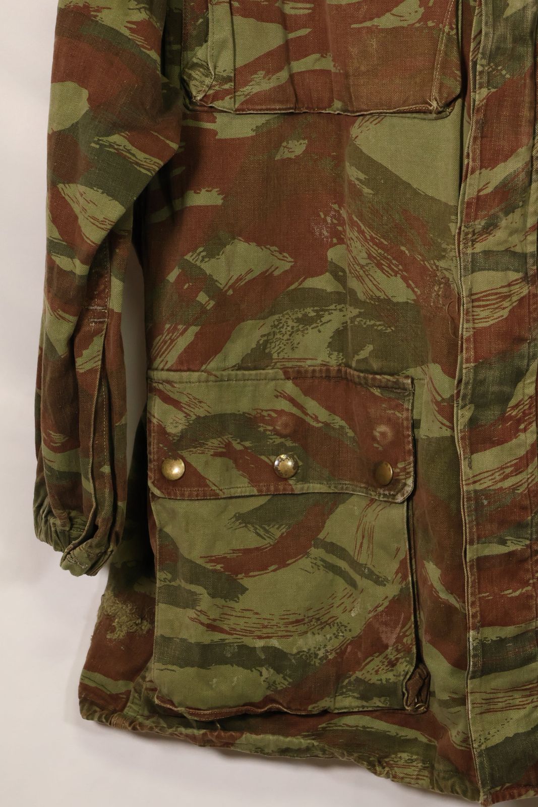 フランス陸軍 リザード迷彩 初期型空挺スモック モデル品 フランス陸軍 リザード迷彩 初期型空挺スモック モデル品